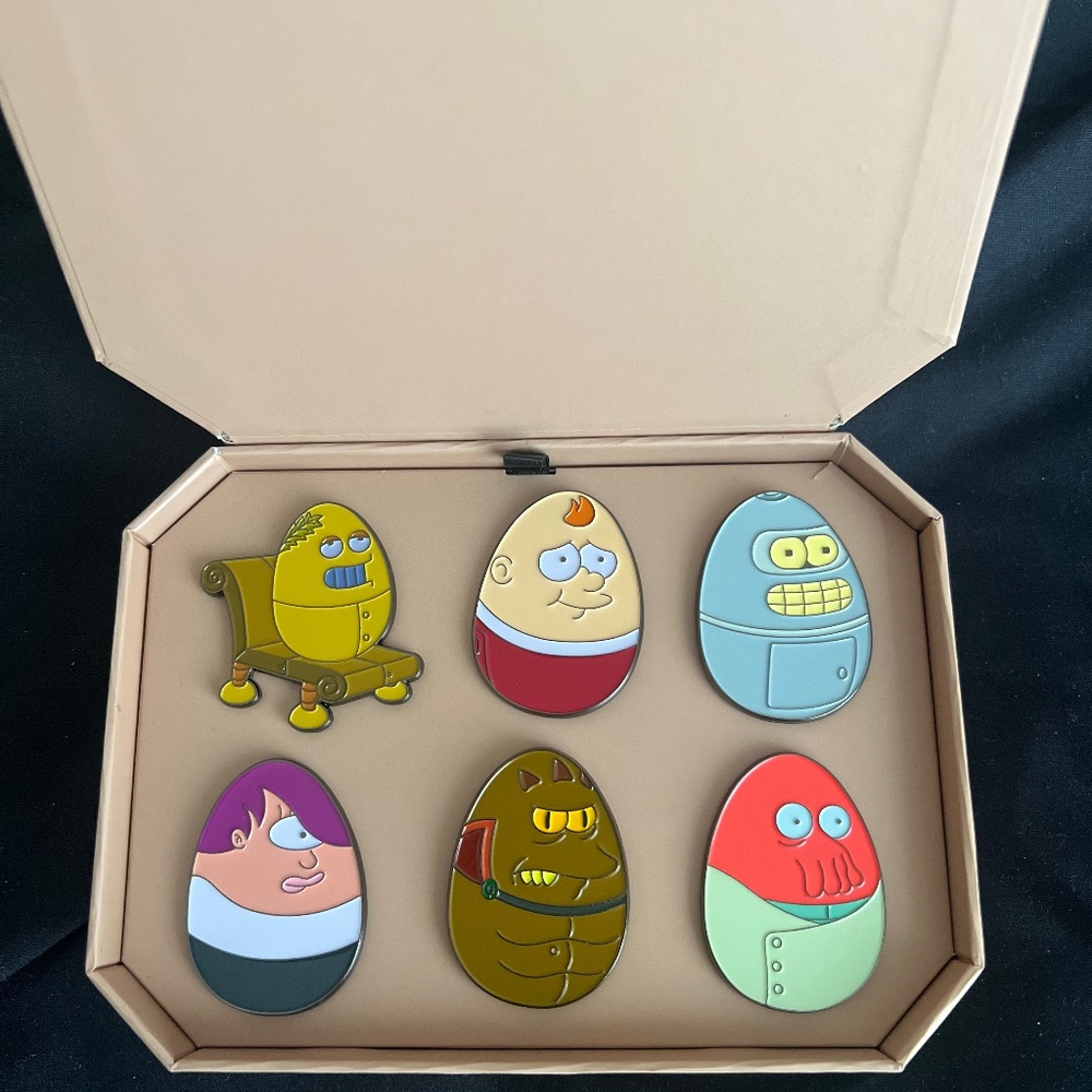 Comic Con Exclusive Futurama Pin Set